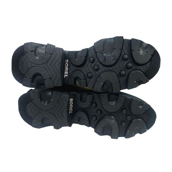 SOREL Brex™ Leather Chelsea Boots - Size 9.5 - Black / White - Picture 8 of 10